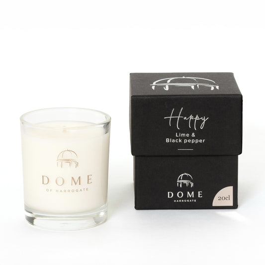 HAPPY Lime & Black Pepper Mood Candle 20cl/140g