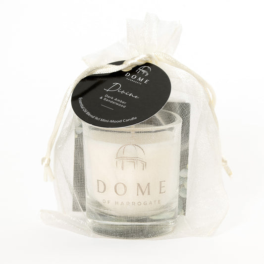 DIVINE Dark Amber & Sandalwood Mood Candle 10cl/90g