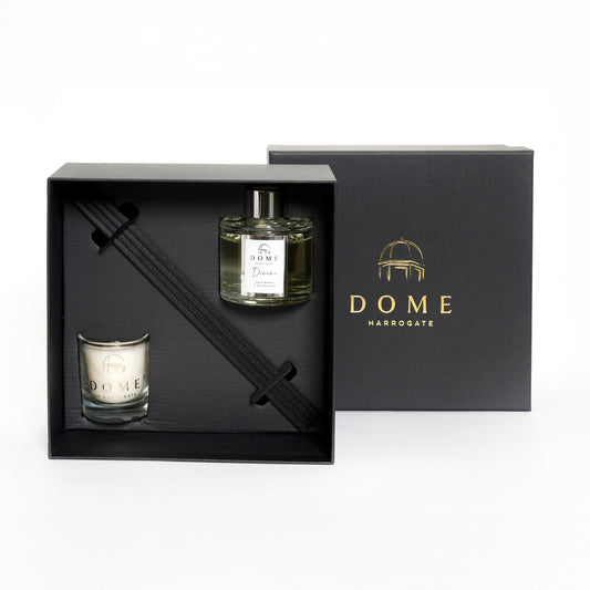 DIVINE Mood Duo Gift Set Dark Amber & Sandalwood