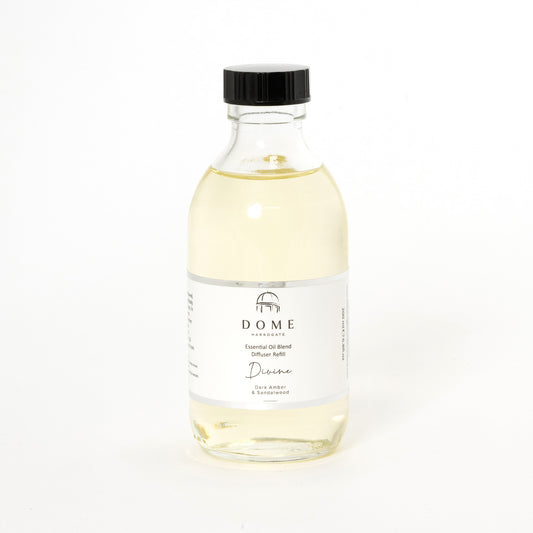 DIVINE Dark Amber & Sandalwood Diffuser Refill 200ml