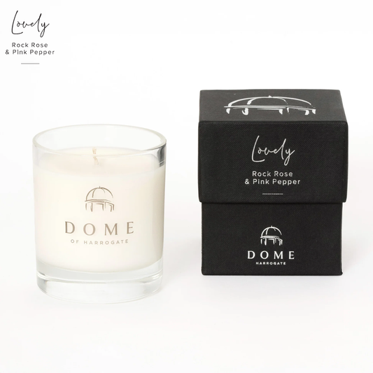 LOVELY  Rock Rose & Pink Pepper Mood Candle 30cl/220g