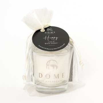 HAPPY  Lime & Black Pepper Mood Candle 10cl/90g