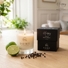 HAPPY  Lime & Black Pepper Mood Candle 30cl/220g