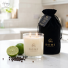 HAPPY  Lime & Black Pepper Mood Candle 50cl/390g