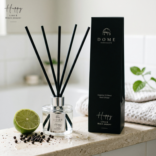 HAPPY Lime & Black Pepper Midi-Diffuser 100ml