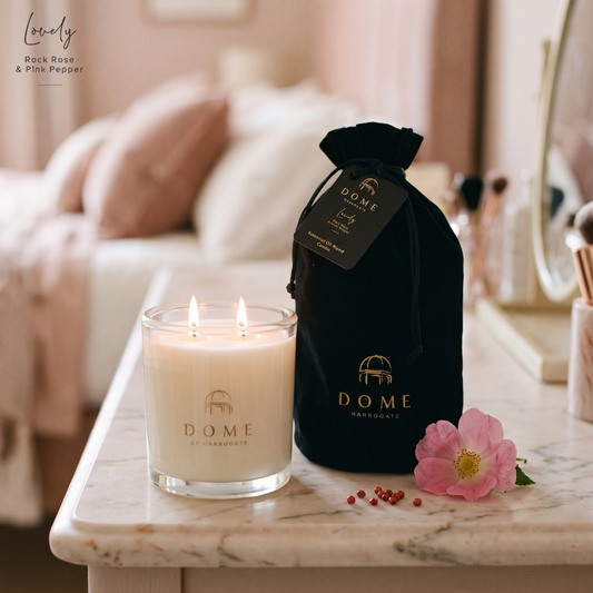 LOVELY  Rock Rose & Pink Pepper Mood Candle 50cl/390g
