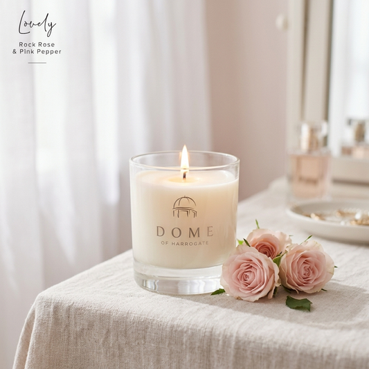 LOVELY  Rock Rose & Pink Pepper Mood Candle 30cl/220g