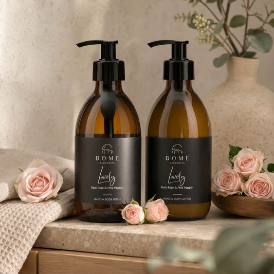 LOVELY Rock Rose & Pink Pepper Hand & Body Lotion