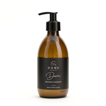 DIVINE Dark Amber & Sandalwood Hand & Body Lotion