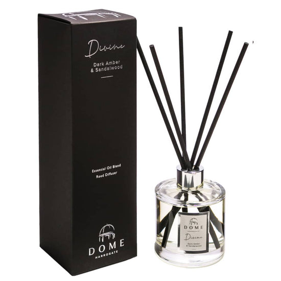 Divine - Dark Amber & Sandalwood Reed Diffuser