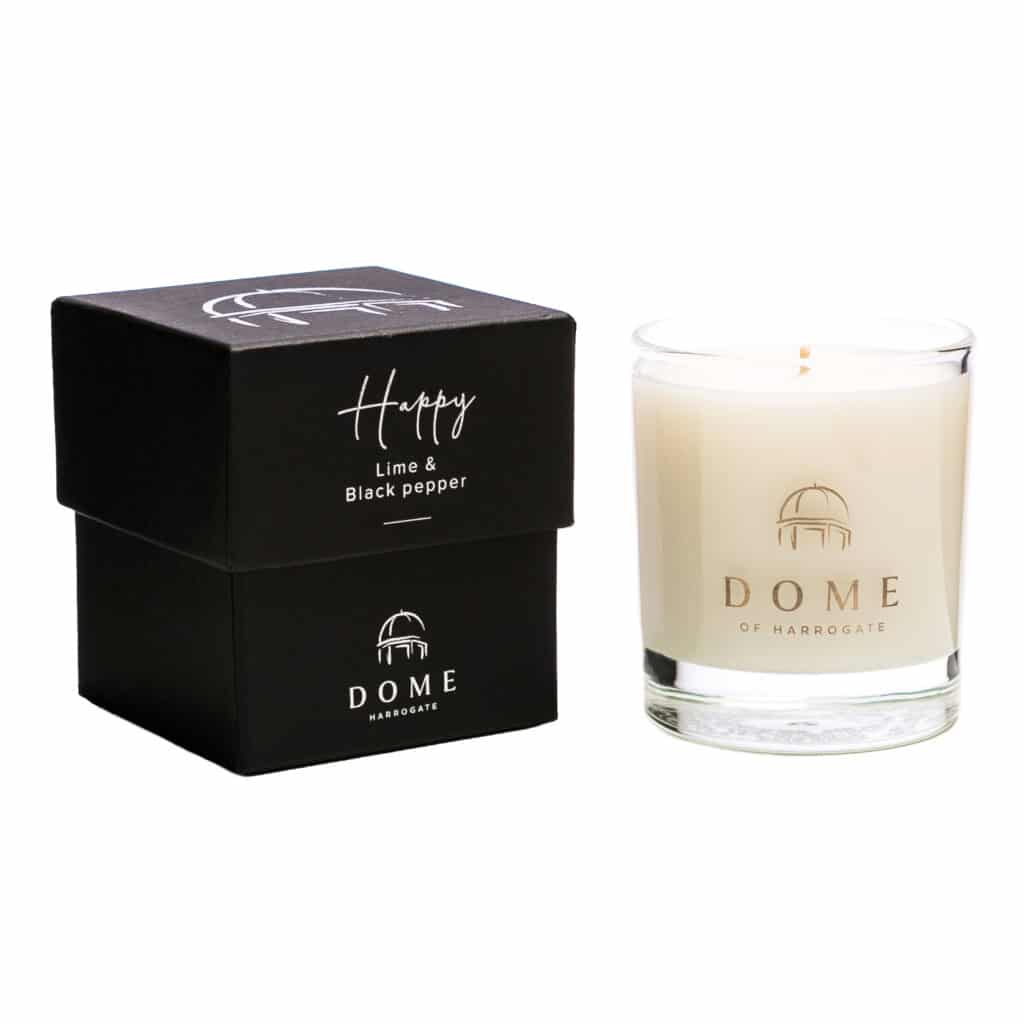 Happy - Lime & Black Pepper Mood Candle